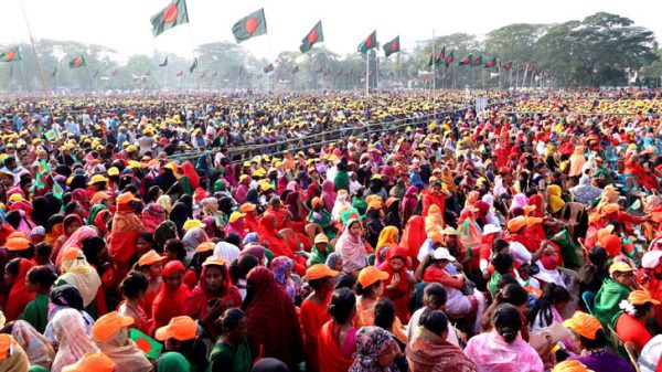 বরিশালে আ.লীগের জনসভা